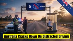 Australia introduces fresh road law from 5 November targeting distracted driving and enforcement for all licence holders