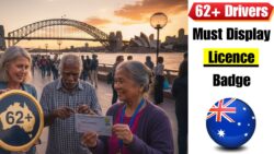 Drivers over 62 in Australia to be required to display licence badge under new 2025 Regulations